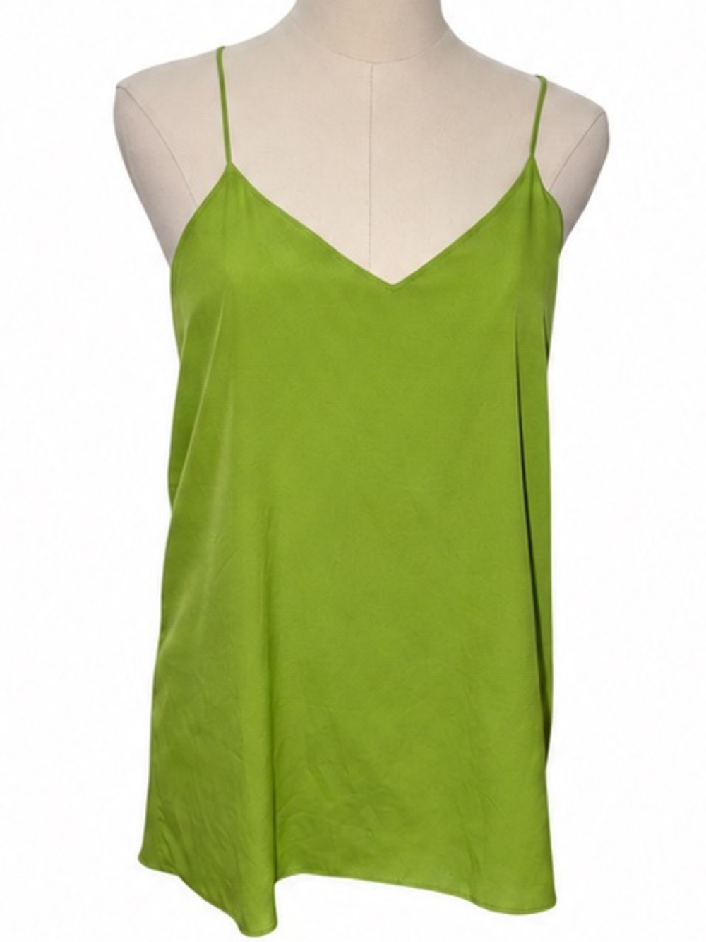 Buckhead Betties Lime Green Spaghetti Strap Racerback Tank Top size women’s m